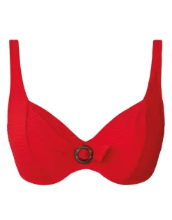 Nuria Ferrer Ilenia Bikini Top - Red Outlet