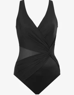 Miraclesuit Illusionist Circe Swimsuit - Black New