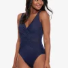 Miraclesuit Illusionist Crossover Swimsuit - Midnight Outlet