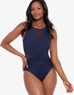 Miraclesuit Illusionist Palma Swimsuit - Midnight Clearance
