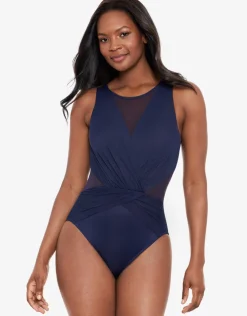 Miraclesuit Illusionist Palma Swimsuit - Midnight Clearance