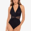Miraclesuit Illusionist Wrapture Swimsuit - Black Clearance
