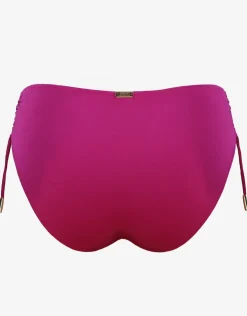 Maryan Mehlhorn Impact Adjustable Bikini Pant - Berry Glaze New