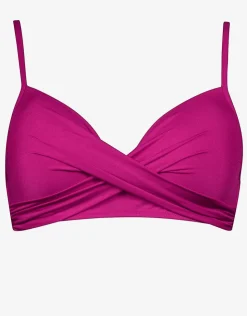 Maryan Mehlhorn Impact Moulded Bikini Top - Berry Glaze Sale