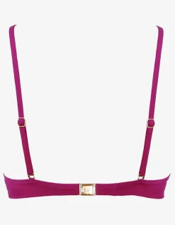 Maryan Mehlhorn Impact Moulded Bikini Top - Berry Glaze Sale