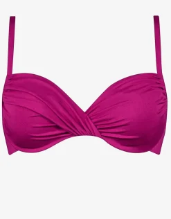 Maryan Mehlhorn Impact Underwired Bikini Top - Berry Glaze Sale