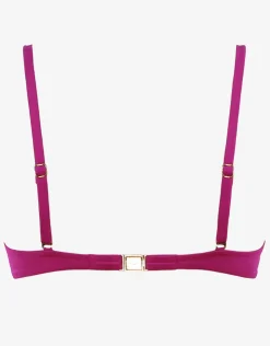 Maryan Mehlhorn Impact Underwired Bikini Top - Berry Glaze Sale