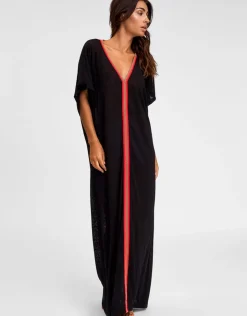 Pitusa Inca Abaya Dress - Black Outlet