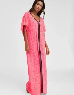 Pitusa Inca Abaya Dress - Hot Pink Fashion