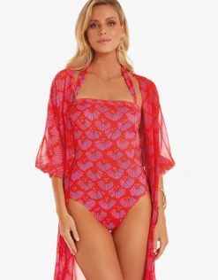 Roidal Indian Bandeau Swimsuit Discount