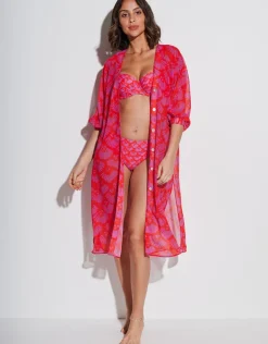 Roidal Indian Midi Beach Shirt New