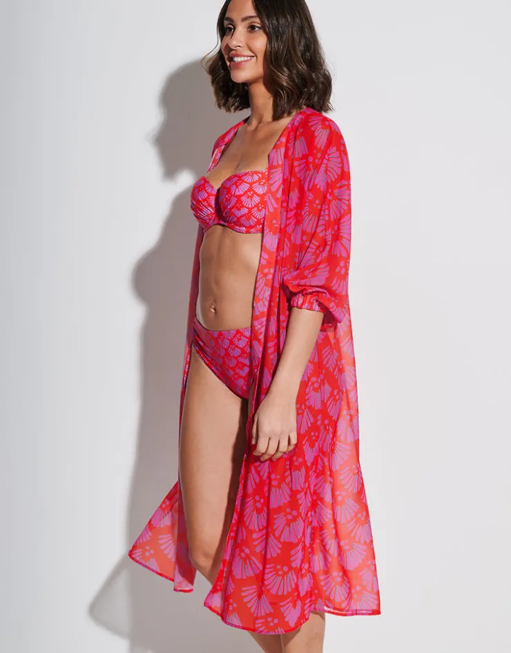 Roidal Indian Midi Beach Shirt New