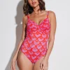 Roidal Indian Underwired Crossover Swimsuit Fashion