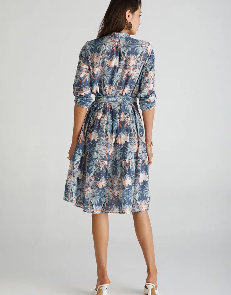 Aqua Blu Indianic Alyssa Sun Dress - Floral Online