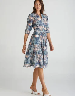 Aqua Blu Indianic Alyssa Sun Dress - Floral Online