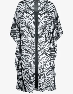 Charmline Ink Art Kaftan - Black and White Sale