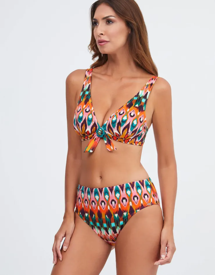 Nuria Ferrer Ipanema Underwired Bikini Top - Pink Multi Outlet