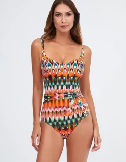 Nuria Ferrer Ipanema Underwired Swimsuit - Pink Multi Sale