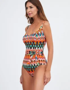 Nuria Ferrer Ipanema Underwired Swimsuit - Pink Multi Sale