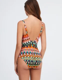 Nuria Ferrer Ipanema Underwired Swimsuit - Pink Multi Sale