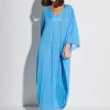 Pitusa Iris Kaftan - Blue Discount
