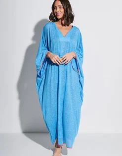Pitusa Iris Kaftan - Blue Discount