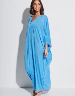 Pitusa Iris Kaftan - Blue Discount