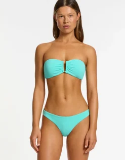 Jets Isla Rib U Trim Bandeau Bikini Top - Dolce Online