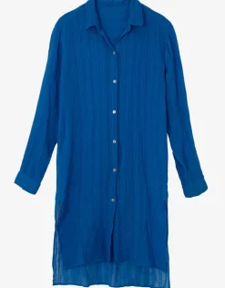 PQ Swim Island Blue Shea Beach Shirt - Blue Outlet