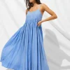 Watercult Island Nostalgia Maxi Dress - Cornflower Online