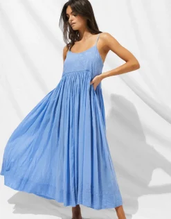 Watercult Island Nostalgia Maxi Dress - Cornflower Online