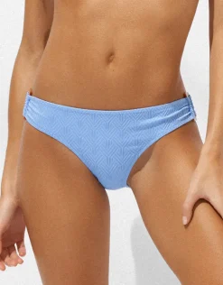 Watercult Island Nostalgia Ring Side Hipster Bikini Pant - Cornflower Fashion