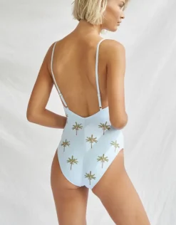 Watercult Island Souvenir Swimsuit - Sky Online