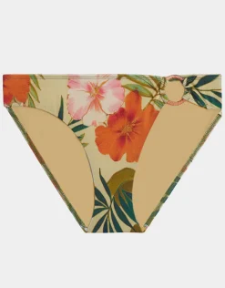 Lauren Ralph Lauren Island Tropical Rattan Ring Bikini Pant - Print Best
