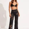 Seafolly Islands Beach Pant - Black Hot
