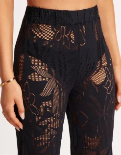Seafolly Islands Beach Pant - Black Hot