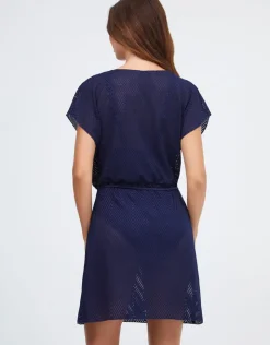 Nuria Ferrer Isola Beach Dress - Navy Discount