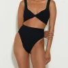 Hunza G Jamie Bikini Set - Black New