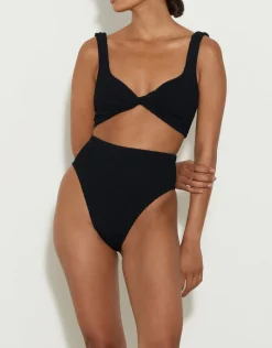 Hunza G Jamie Bikini Set - Black New