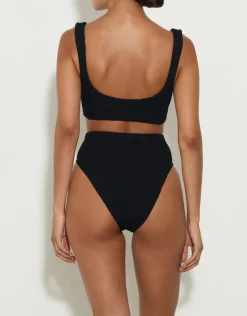 Hunza G Jamie Bikini Set - Black New