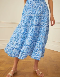 Pink City Prints Jessica Dress - Azure Rose Online