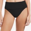 Jets et Fold Down Bikini Pant - Black Best