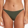 Jets et Skinny Side Hipster Bikini Pant - Olive Clearance