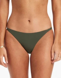 Jets et Skinny Side Hipster Bikini Pant - Olive Clearance