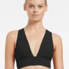 Jets et Soft Tri Bikini Top - Black Online