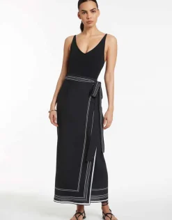 Jets et Tie Sarong - Black Clearance