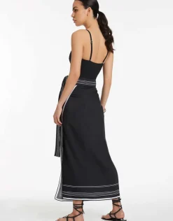 Jets et Tie Sarong - Black Clearance