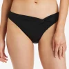 Jets et Twist Front Bikini Pant - Black Best