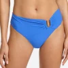 Jets et U Trim Mid Bikini Pant - Tide Blue Hot