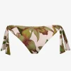 Maryan Mehlhorn Journey Tie Side Bikini Pant - Cream Reed Fashion